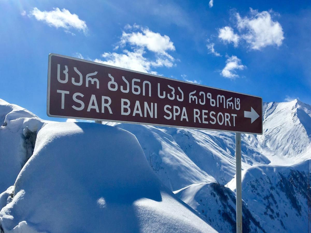 Tsar Bani Spa Resort Gudauri Exterior foto